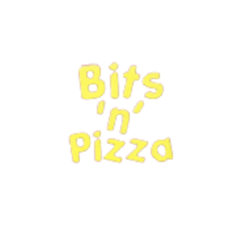 Bits N Pizza logo.
